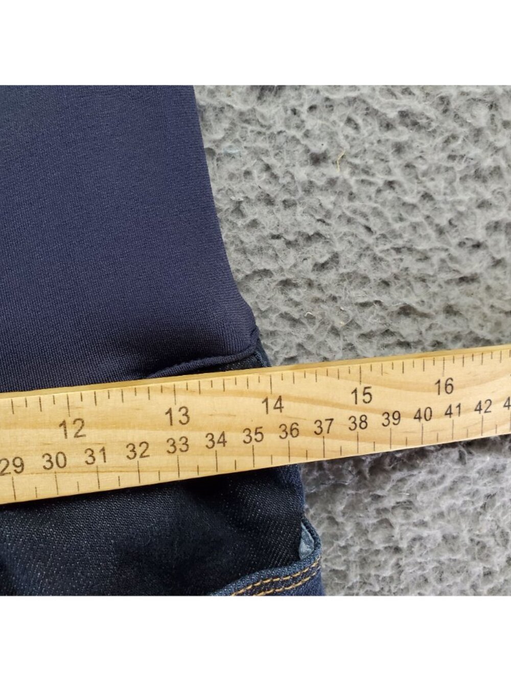 Gap Jeans Womens 27/4 Maternity Blue Sexy Boot Stretch Denim *Read* - Picture 5 of 10